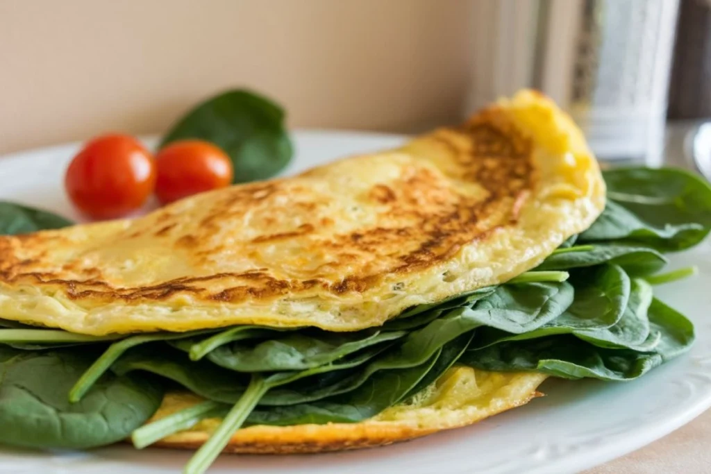 Spinach Omelette: A Nutrient-Packed Breakfast Staple