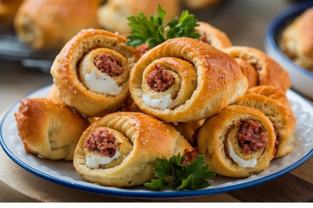 sausage cream cheese crescent rolls